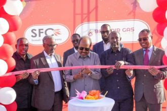 President Hassan Sheikh Inaugurates New LPG Storage Center in Mogadishu