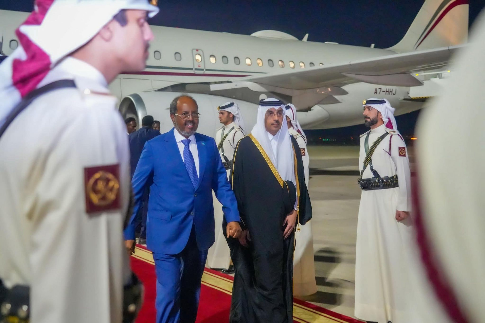 Madaxweyne Xasan Sheekh oo ka qayb galay madasha Dooxa ee siyaasadda iyo Amniga